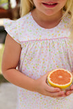 DOWELL DAY DRESS - CITRUS STYLE WITH PIER PARTY PINK