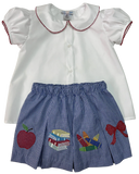 OLIVIA BACK TO SCHOOL SKIRT SET