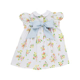 MARY DAL DRESS - BILTMORE BLOOMS WITH BUCKHEAD BLUE