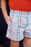 SHEFFIELD SHORTS - KENSINGTON COURT PLAID