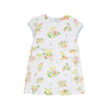 BETT'S BOW DRESS - BILTMORE BLOOMS WITH BUCKHEAD BLUE