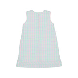 TAYLOR TUNIC DRESS - SIR PROPER'S PLAID WITH PALM BEACH PINK