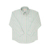 DEAN'S LIST DRESS SHIRT SIR PROPER'S PREPPY PLAID WITH WORTH AVENUE WHITE STORK