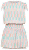 HELEN DRESS - SHERBERT AND MINT CANDYLAND