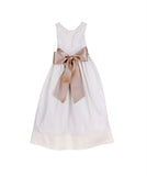 BAILEY BOYS WHISPER LILEN -EMPIRE DRESS