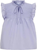 DANA TOP - PERIWINKLE