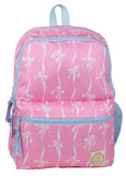 DONT FORGET YOUR BACKPACK - BELL COURT BOWS (HAMPTONS HOT PINK) WITH BEALE STREET BLUE
