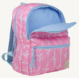 DONT FORGET YOUR BACKPACK - BELL COURT BOWS (HAMPTONS HOT PINK) WITH BEALE STREET BLUE