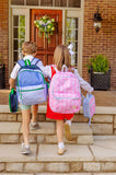 DONT FORGET YOUR BACKPACK - BELL COURT BOWS (HAMPTONS HOT PINK) WITH BEALE STREET BLUE