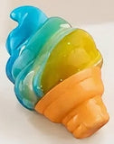 RAINBOW ICE CREAM CONE SQUISHY - ASST COLORS - WE CHOOSE FOR YOU
