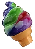 RAINBOW ICE CREAM CONE SQUISHY - ASST COLORS - WE CHOOSE FOR YOU