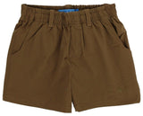 PRINTED PERFORMANCE SHORT - BARK