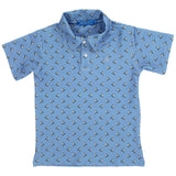 SHORT SLEEVE PERFORMANCE POLO - FLYING DUCKS