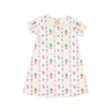 POLLY PLAY DRESS FRUIT  PUNCH AND PETALS