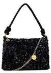 GIRLS SEQUIN BAG - BLACK