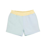 COLORBLOCK SHEFFIELD SHORTS (TWILL) SEA ISLAND SEAFOAM, BUCKHEAD BLUE, AND BELLPORT BUTTER YELLOW