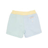 COLORBLOCK SHEFFIELD SHORTS (TWILL) SEA ISLAND SEAFOAM, BUCKHEAD BLUE, AND BELLPORT BUTTER YELLOW