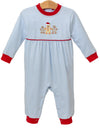 BOYS GINGERBREAD ROMPER