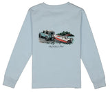 BOYS LAUNCH LONG SLEEVE - PERIWINKLE