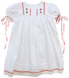 MABEL EMBROIDERED DRESS - CHRISTMAS TREE