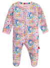 LILY MODAL MAGNETIC PARENT FAVORTIE FOOTIE WITH RUFFLE