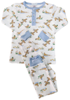 2 PIECE LONG SLEEVE MALLARD DUCK PJ SET