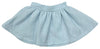 LIGHT BLUE TWEED SKIRT