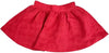 RED TWEED SKIRT