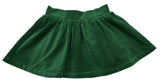 GREEN VELVET SKIRT