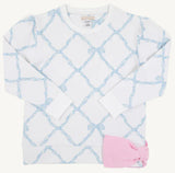 PUFF SLEEVE CASSIDY COMFY CREWNECK - BELLE MEADE BOW