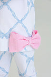 PUFF SLEEVE CASSIDY COMFY CREWNECK - BELLE MEADE BOW