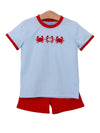 CRAB TRIO SHORT SET