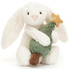BASHFUL BUNNY WITH CHRISTMAS TREE