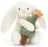 BASHFUL BUNNY WITH CHRISTMAS TREE