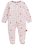 NURSERY NOSTALGIA PINK FOOTIE