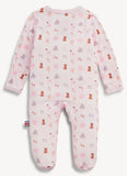 NURSERY NOSTALGIA PINK FOOTIE