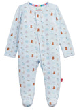 NURSERY NOSTALGIA BLUE FOOTIE