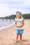 BEACH BALL FLUTTER SHORT SET