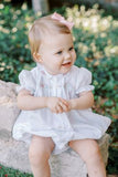 BABY GIRL BUBBLE - WHITE INGRID SWISS DOT
