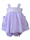 GIRLS BLOOMER SET - LAVENDER ROYAL CARRIAGE