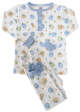 2 PIECE LONGSLEEVE PUMPKIN PAJAMA SET
