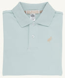 LONG SLEEVE PRIM AND PROPER POLO - OLD GREENWICH GREEN
