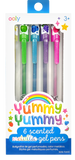 YUMMY YUMMY SCENTED GEL PENS ( SET OF 6 )