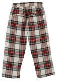 SHEFFIELD PANTS ( FLANNEL ) CHARLIE PLACE PLAID WITH GRANDISON RD. GRAY STORK