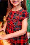 DARCY DRESS PACES MILL PLAID