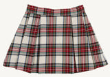 PARSON PLEATED SKIRT CHARLIE PLACE PLAID