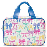 PRETTY BOWS LARGE COSMETIC BAG