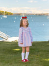 LONG SLEEVE RAMONA RUFFLE COLLAR DRESS OLD TOWN TATTERALL