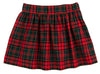 MCPRIMM PARTY SKIRT PACES MILL PLAID