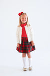 MCPRIMM PARTY SKIRT PACES MILL PLAID
